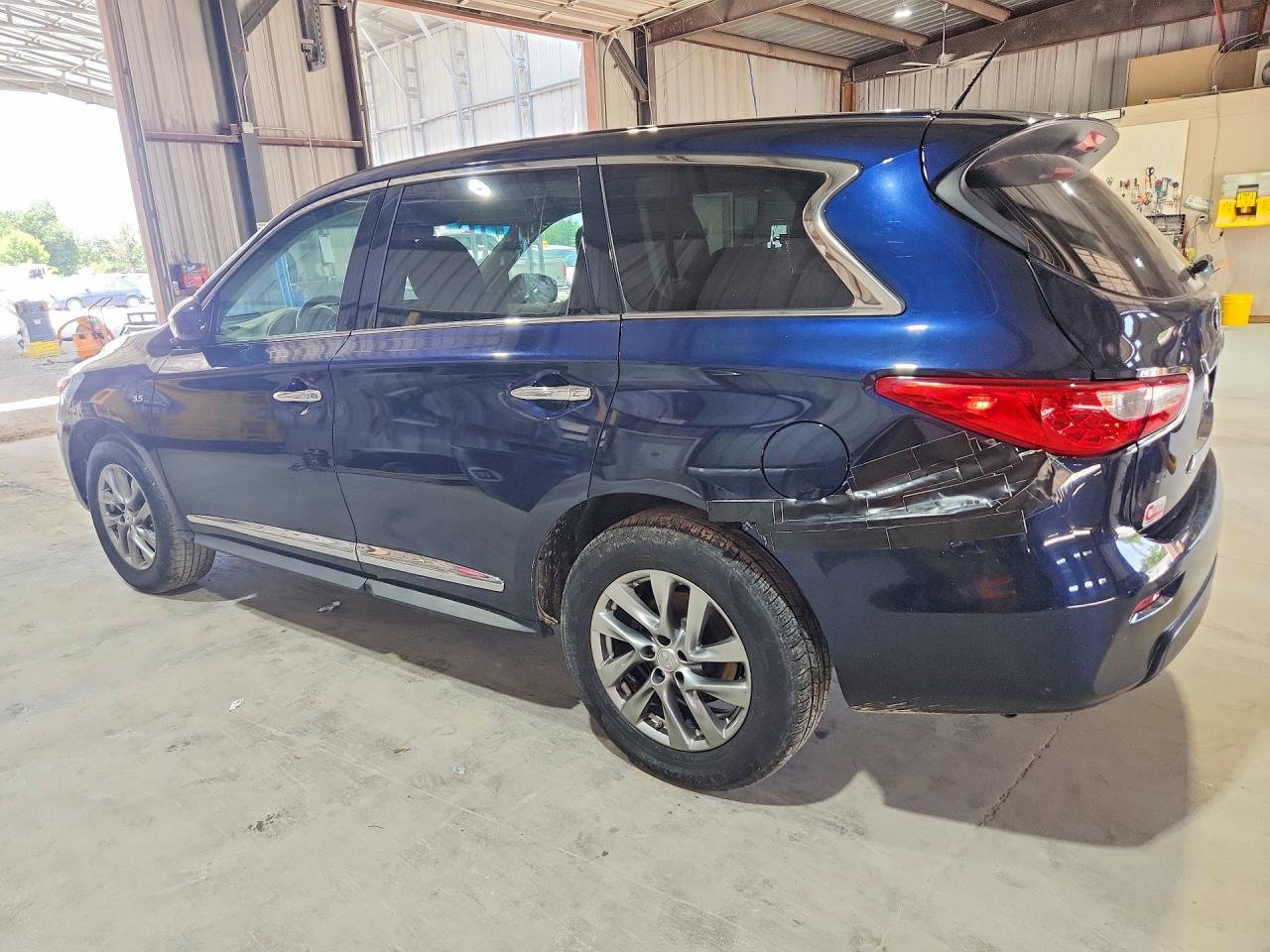 2015 Infiniti Qx60 Base Blue vin: 5N1AL0MM7FC559637