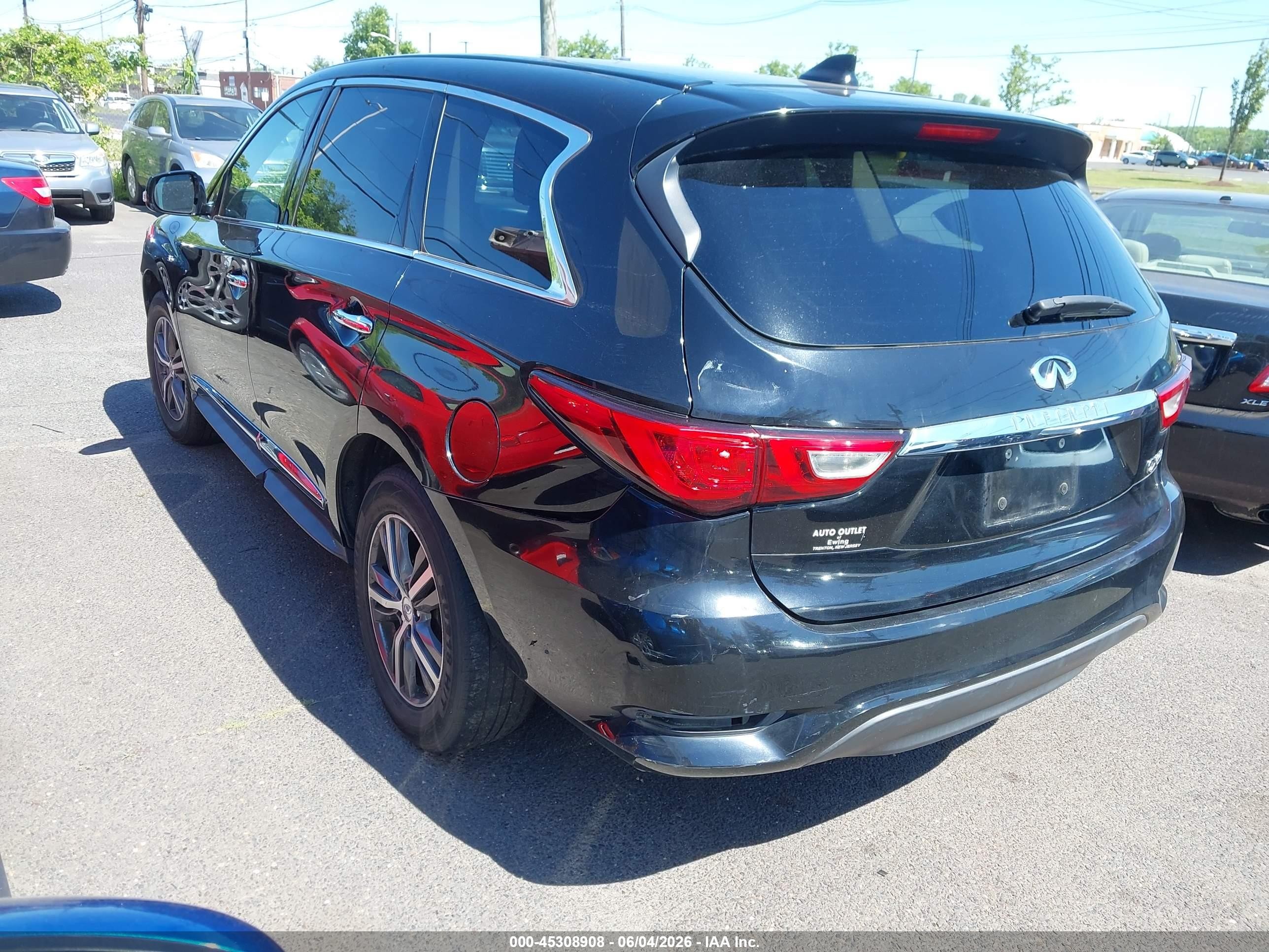 2016 Infiniti Qx60   Black vin: 5N1AL0MM7GC514487