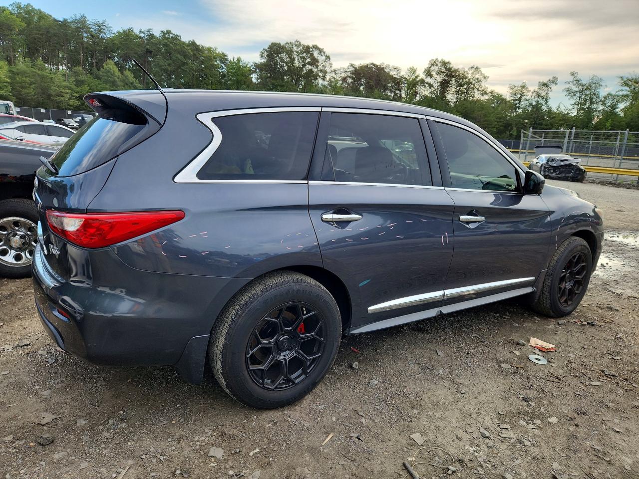 2013 Infiniti Jx35 Base Gray vin: 5N1AL0MM8DC304265
