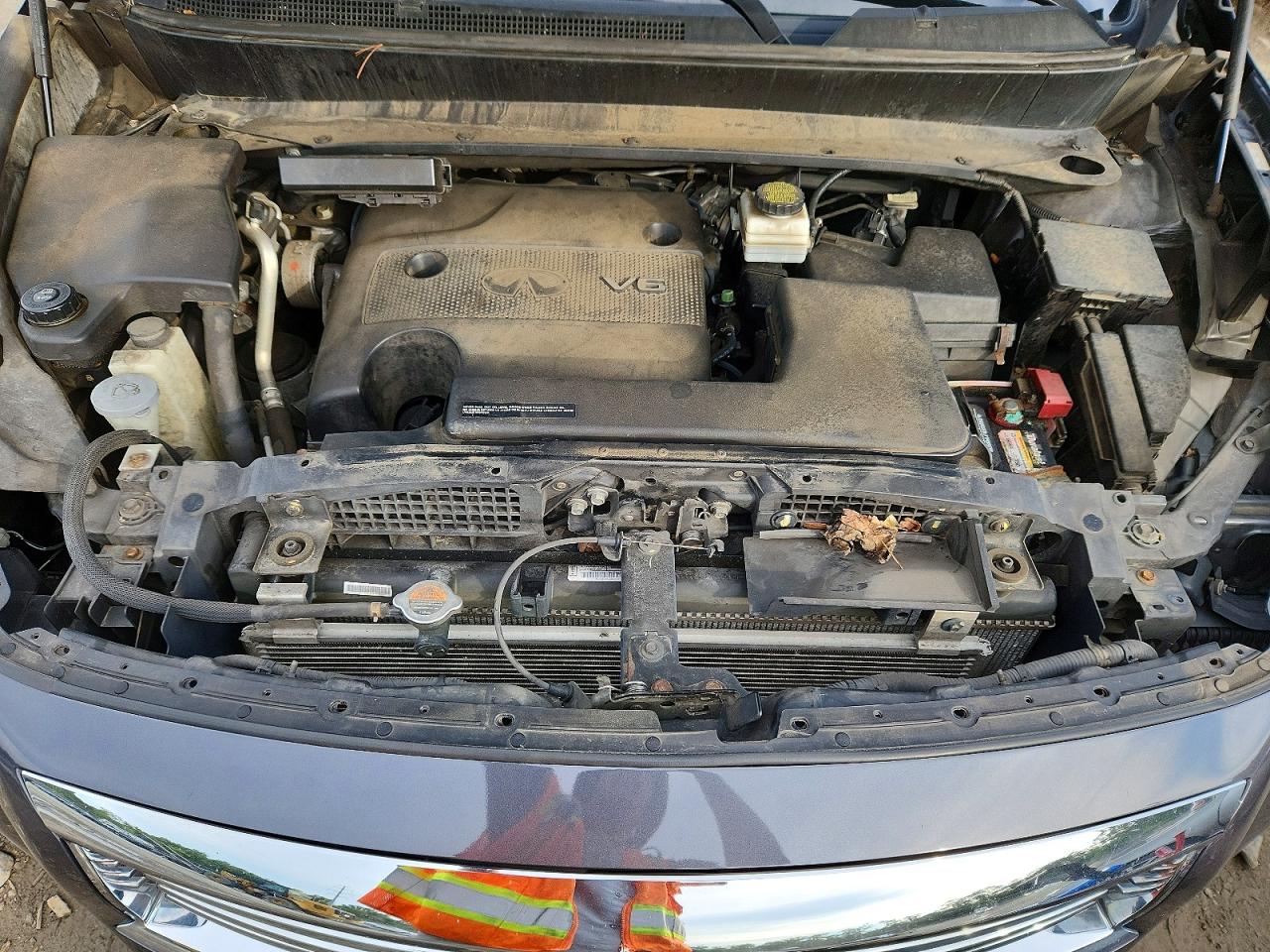 2013 Infiniti Jx35 Base Gray vin: 5N1AL0MM8DC304265