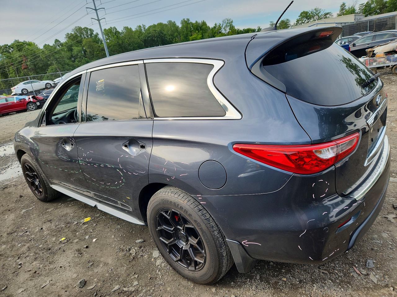 2013 Infiniti Jx35 Base Gray vin: 5N1AL0MM8DC304265