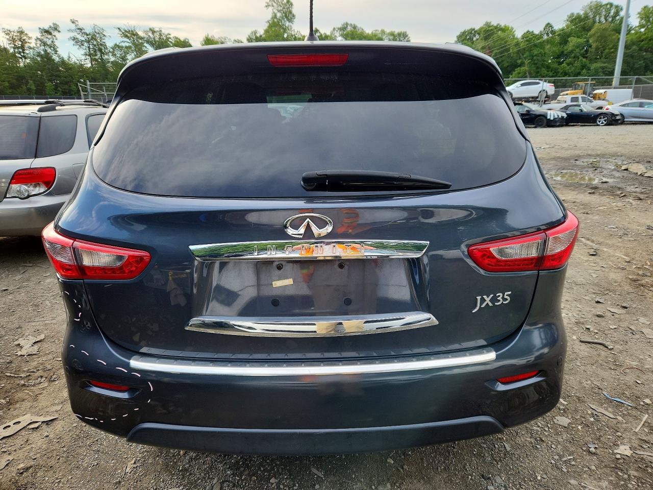 2013 Infiniti Jx35 Base Gray vin: 5N1AL0MM8DC304265