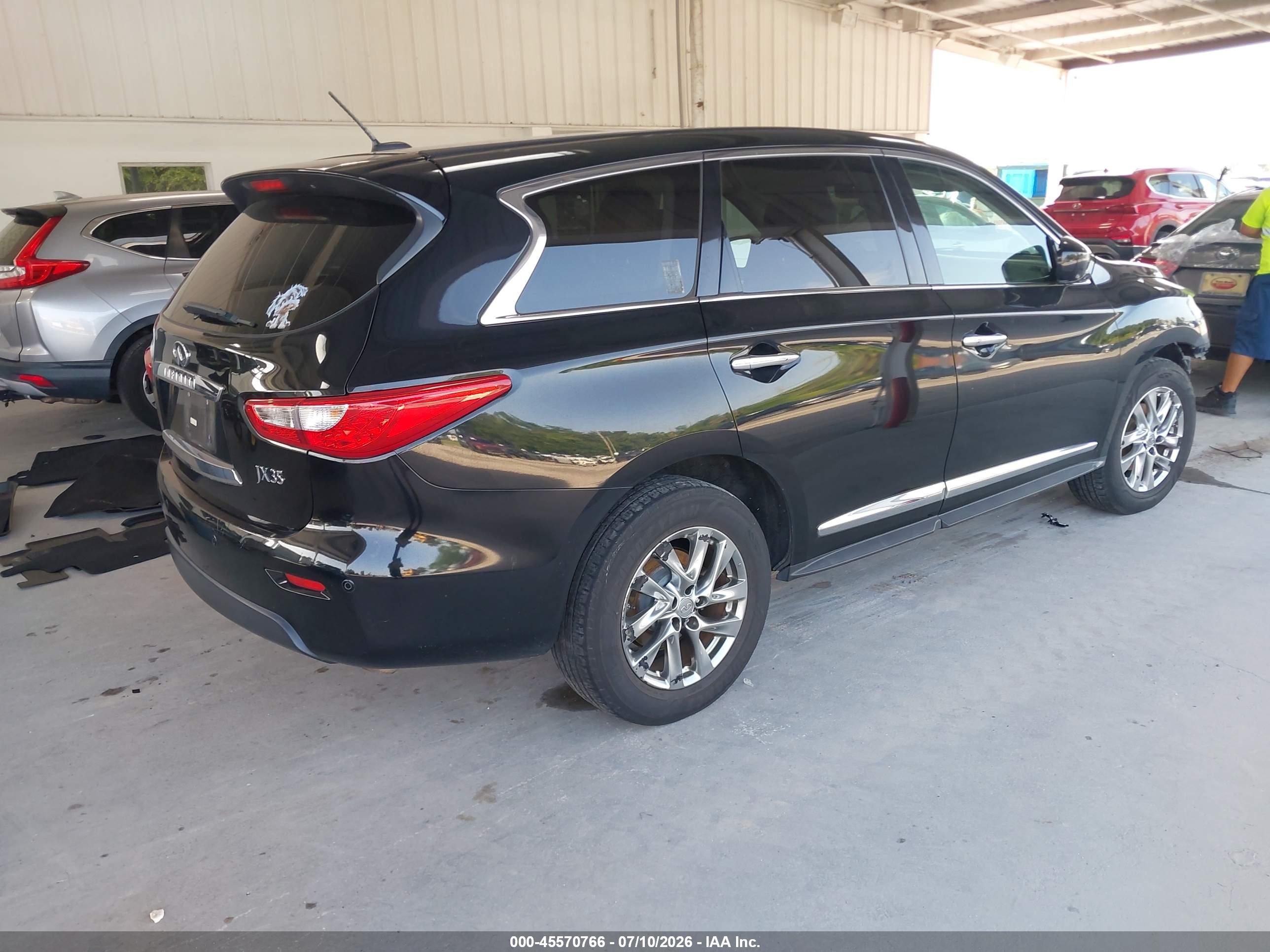 2013 Infiniti Jx35   Black vin: 5N1AL0MM8DC314701