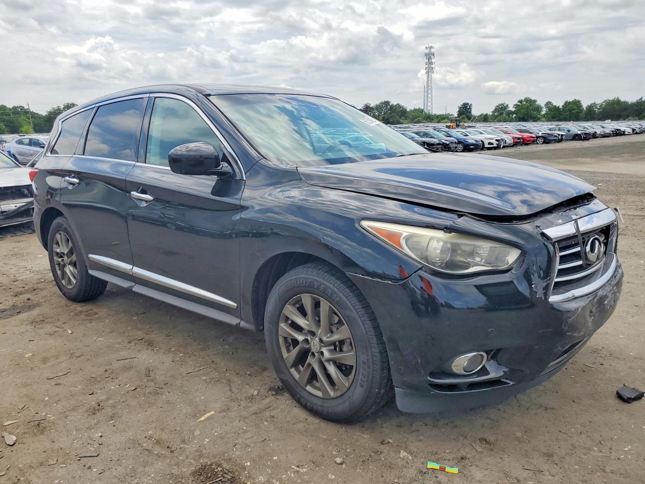 2013 Infiniti Jx35 Base Black vin: 5N1AL0MM8DC322992