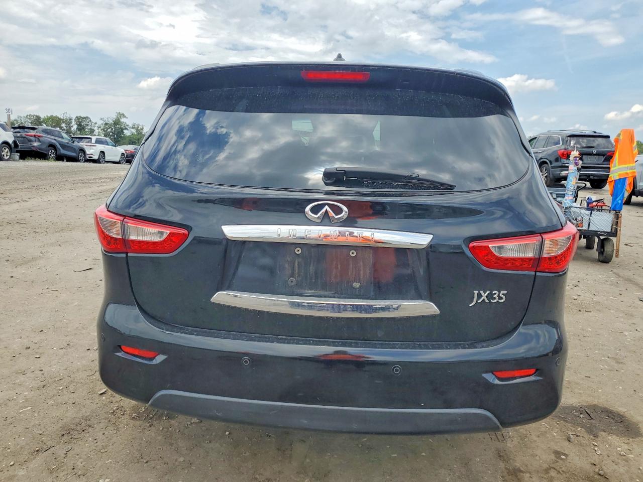 2013 Infiniti Jx35 Base Black vin: 5N1AL0MM8DC322992