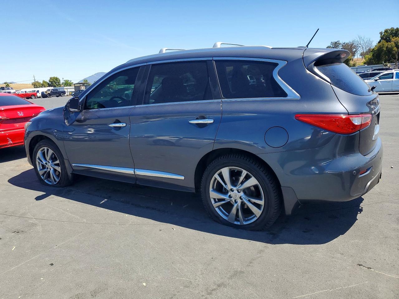 2013 Infiniti Jx35 Base Charcoal vin: 5N1AL0MM8DC325570