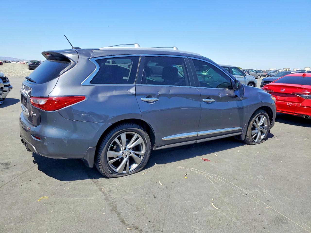 2013 Infiniti Jx35 Base Charcoal vin: 5N1AL0MM8DC325570