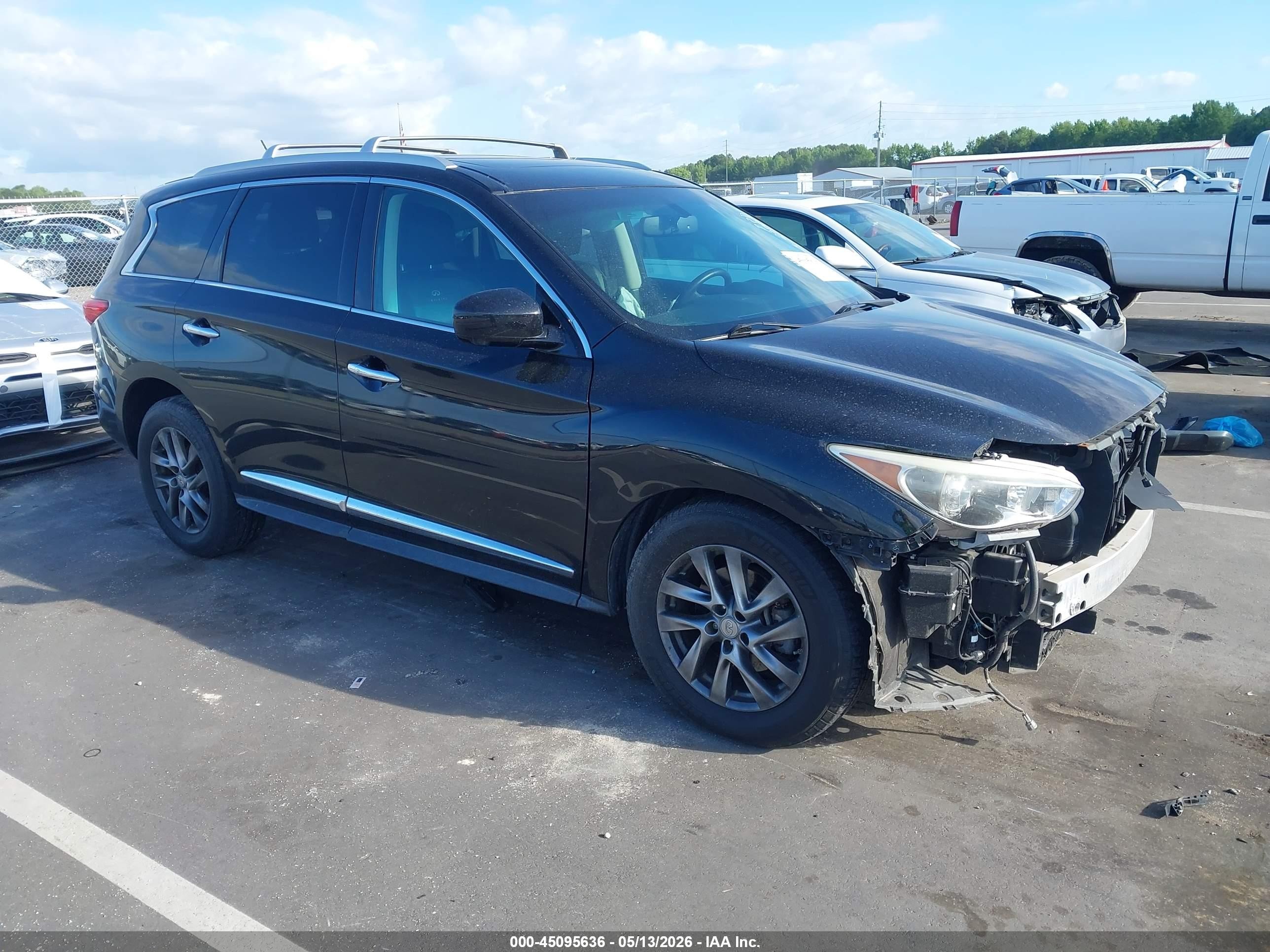 2013 Infiniti Jx35 Black vin: 5N1AL0MM8DC326038