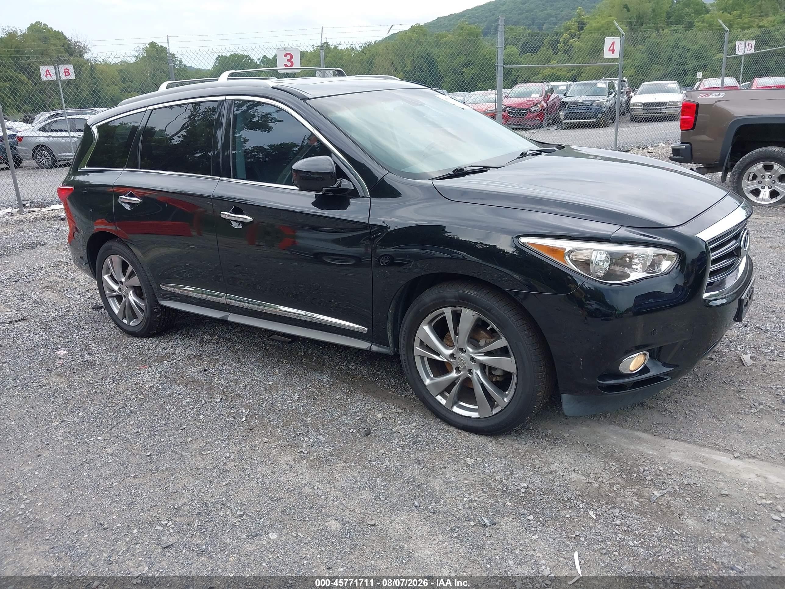 2013 Infiniti Jx35 Black vin: 5N1AL0MM8DC326704