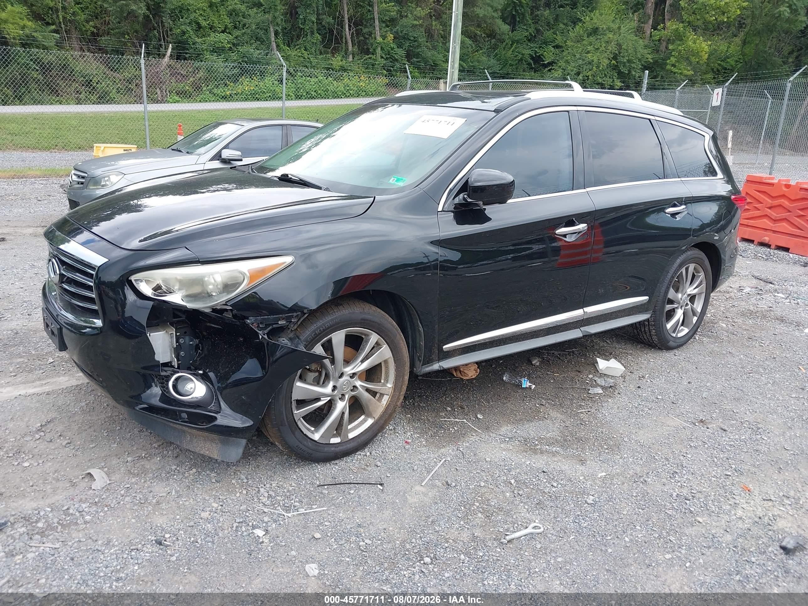 2013 Infiniti Jx35 Black vin: 5N1AL0MM8DC326704