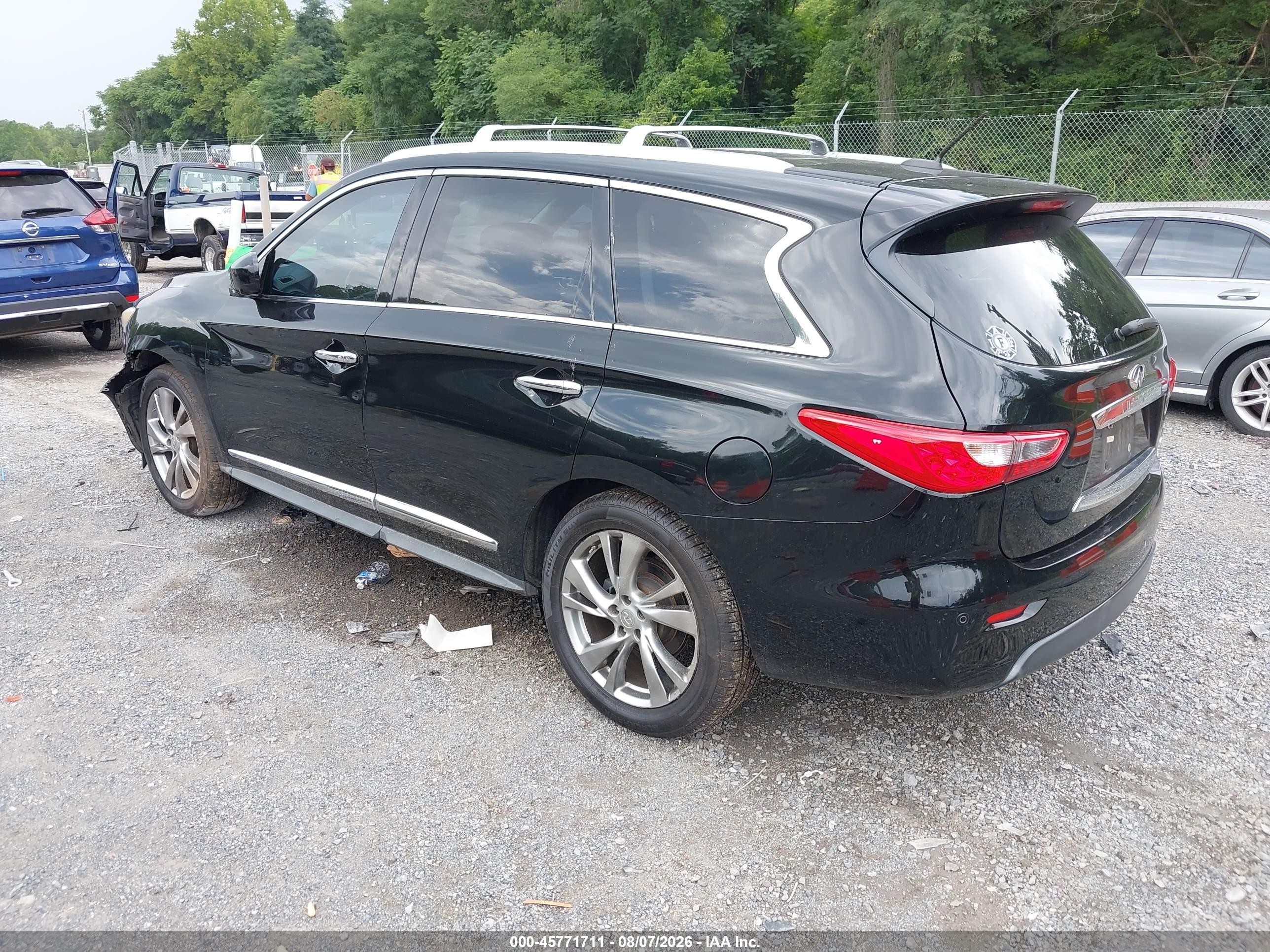 2013 Infiniti Jx35 Black vin: 5N1AL0MM8DC326704
