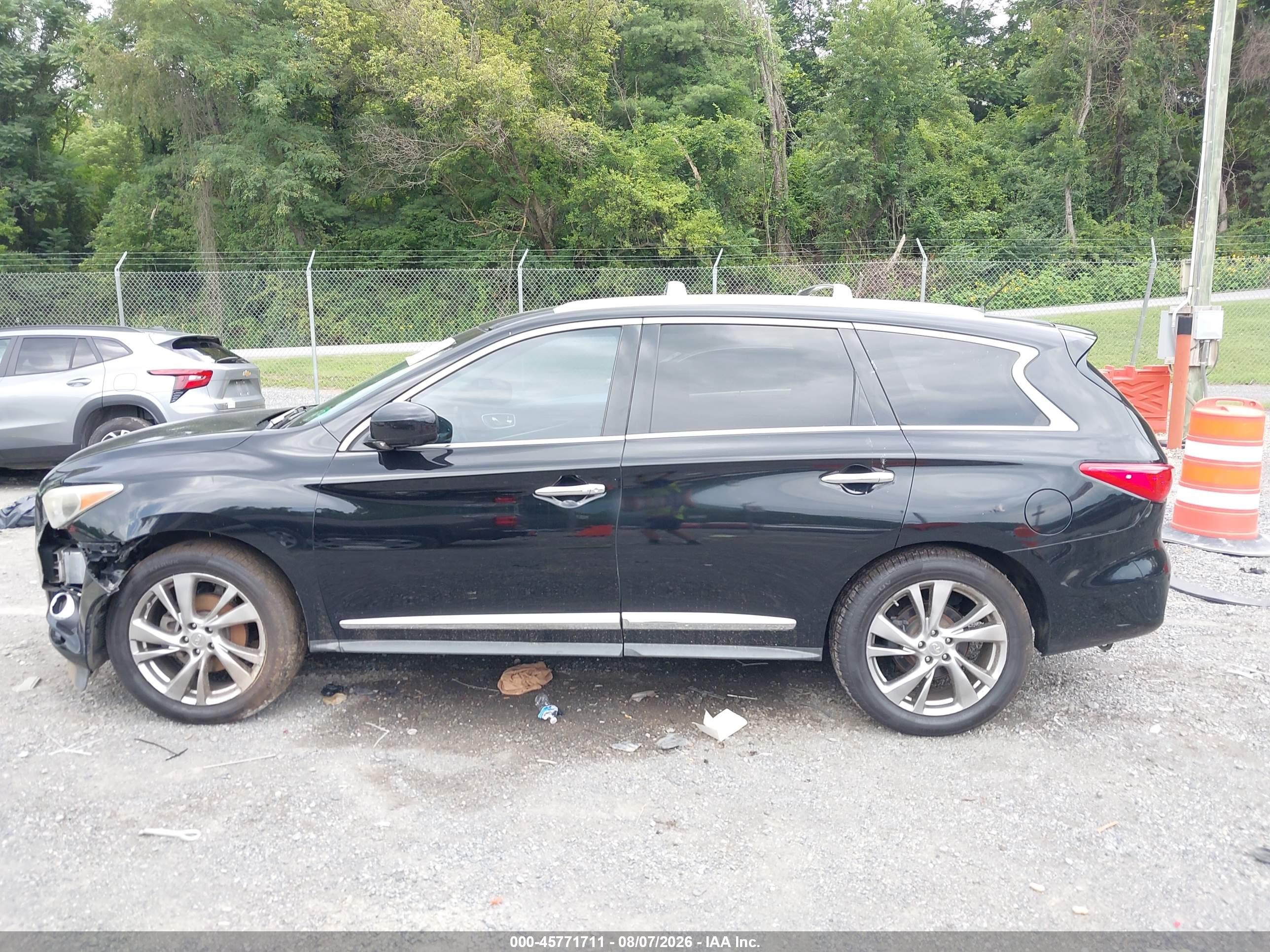 2013 Infiniti Jx35 Black vin: 5N1AL0MM8DC326704
