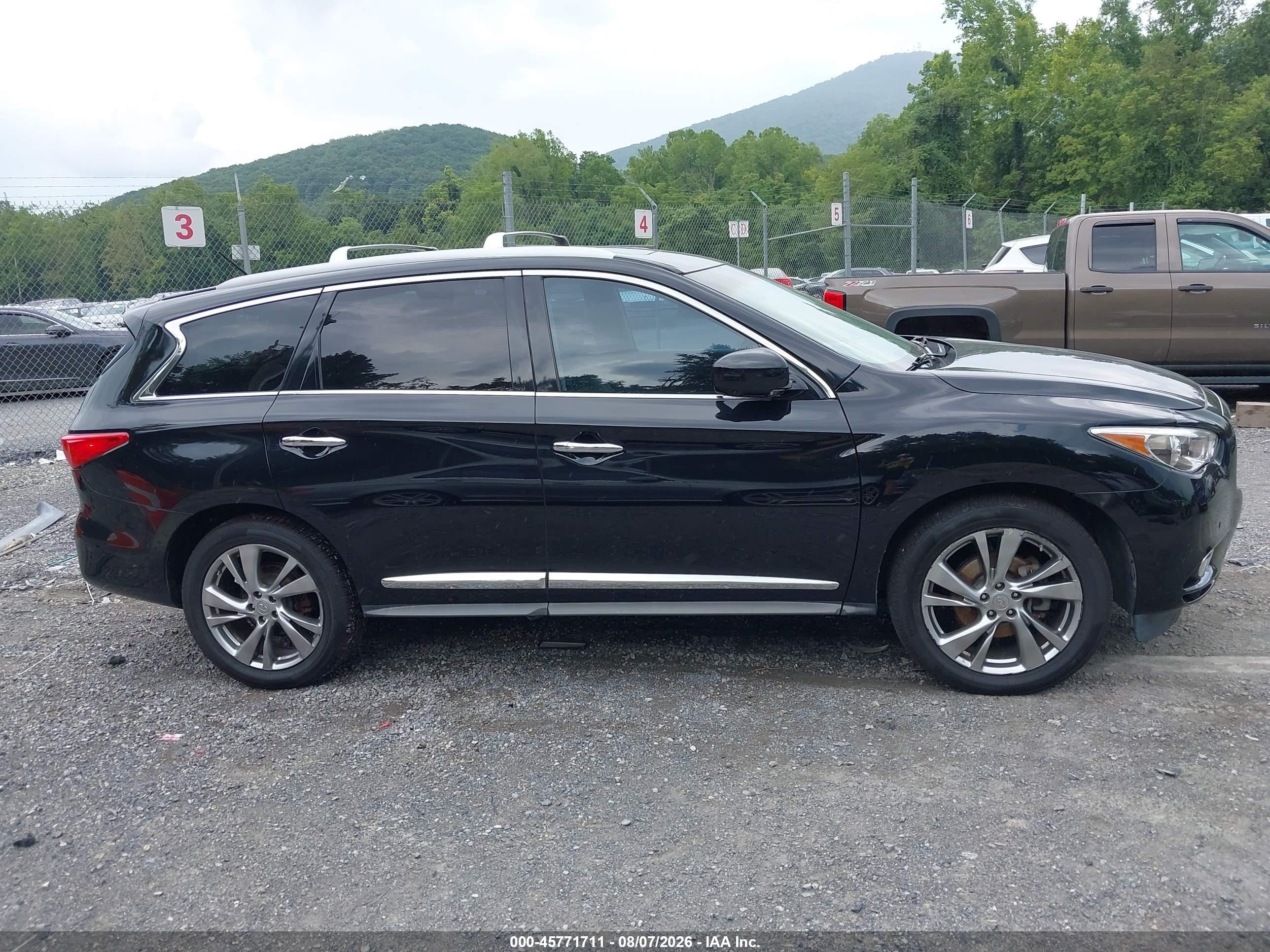 2013 Infiniti Jx35 Black vin: 5N1AL0MM8DC326704