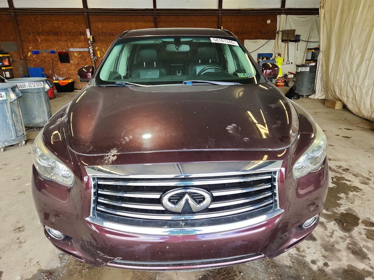 2013 Infiniti Jx35 Base Фиолетовый vin: 5N1AL0MM8DC332583