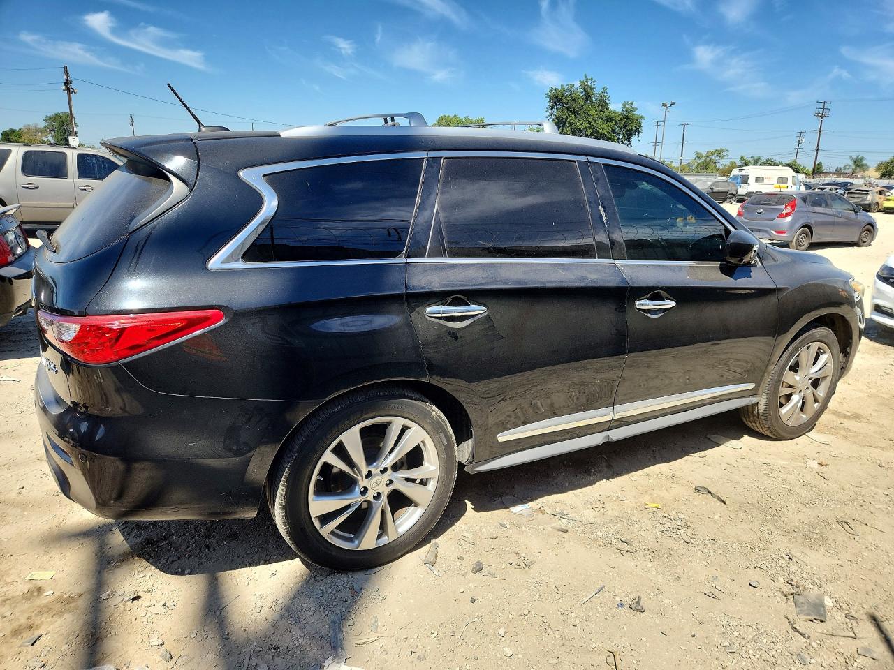 2013 Infiniti Jx35 Base Black vin: 5N1AL0MM8DC335144