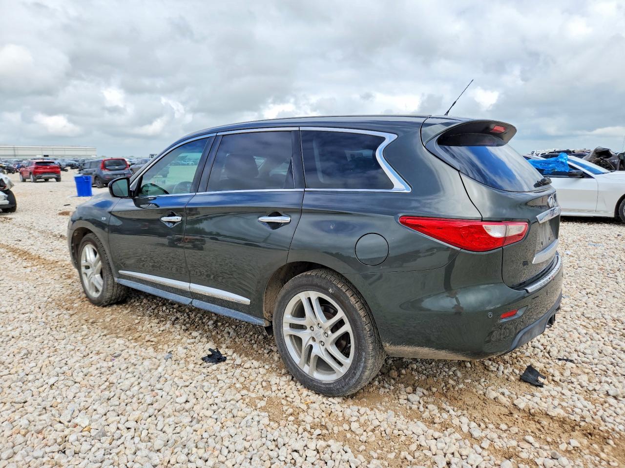 2014 Infiniti Qx60 Base Charcoal vin: 5N1AL0MM8EC507836