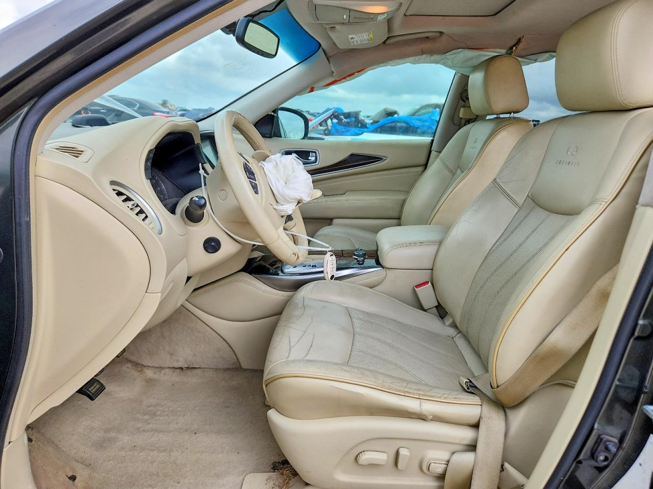 2014 Infiniti Qx60 Base Charcoal vin: 5N1AL0MM8EC507836