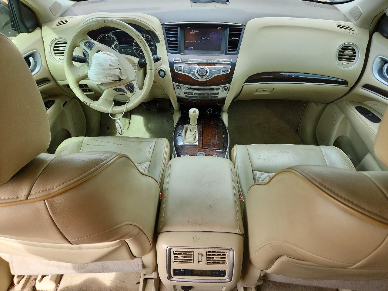 2014 Infiniti Qx60 Base Charcoal vin: 5N1AL0MM8EC507836