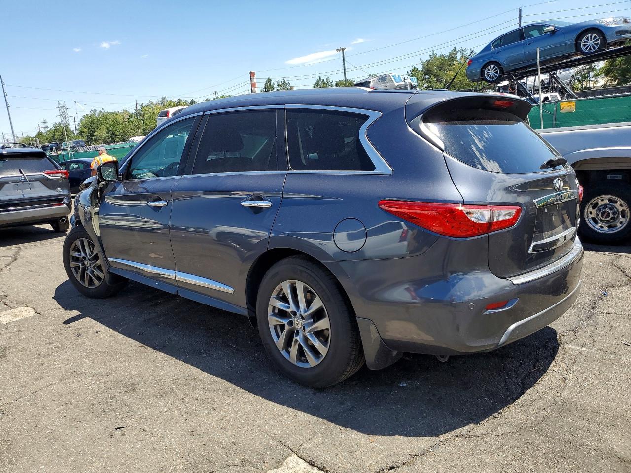2014 Infiniti Qx60 Base Gray vin: 5N1AL0MM8EC507920