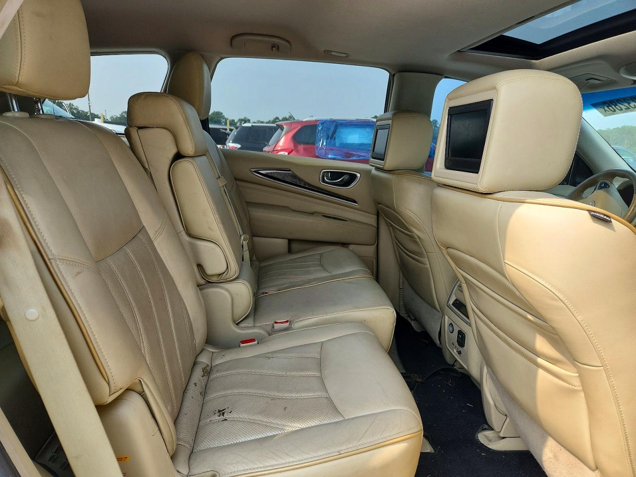 2014 Infiniti Qx60 Base White vin: 5N1AL0MM8EC512387