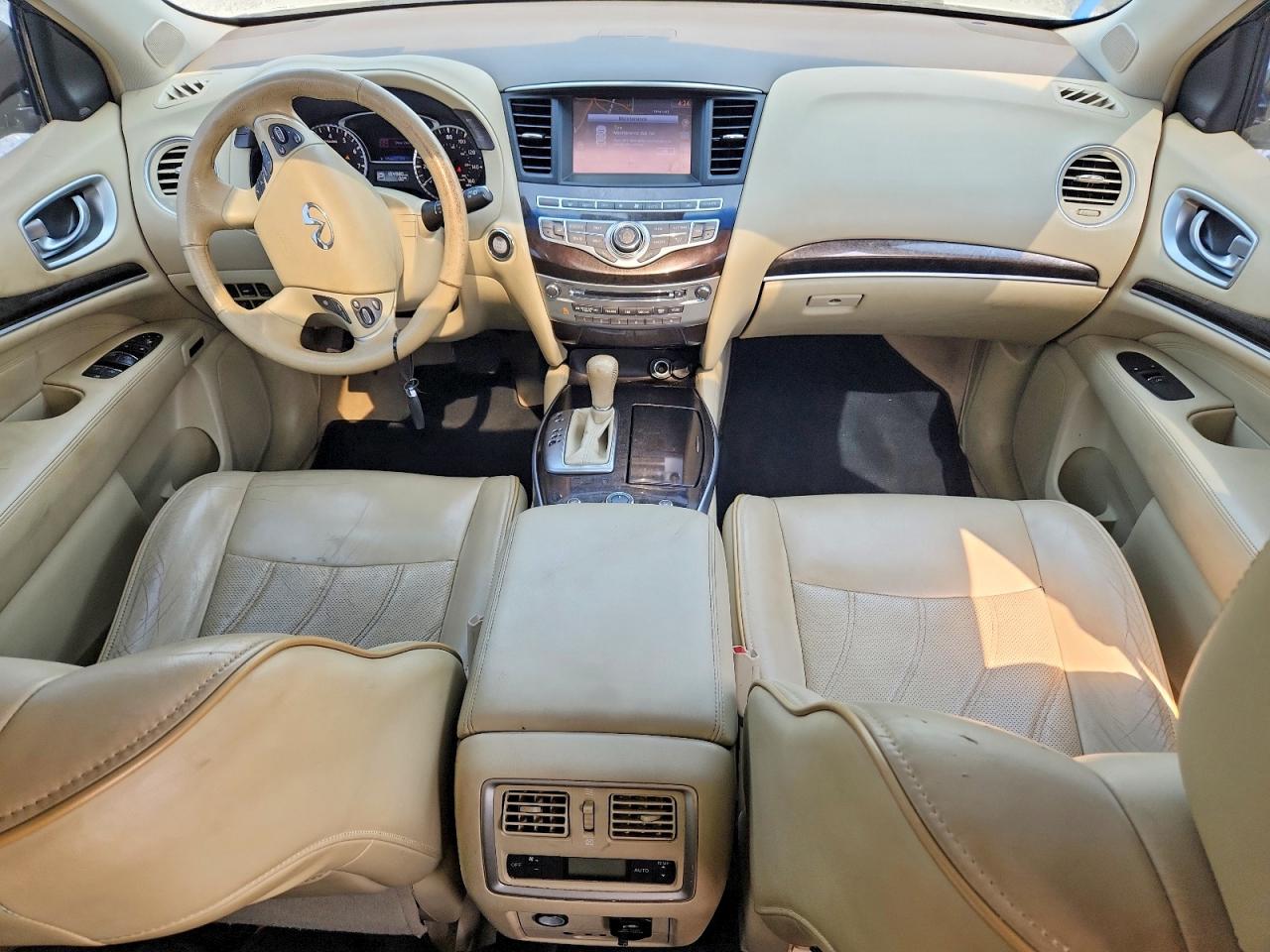 2014 Infiniti Qx60 Base White vin: 5N1AL0MM8EC512387
