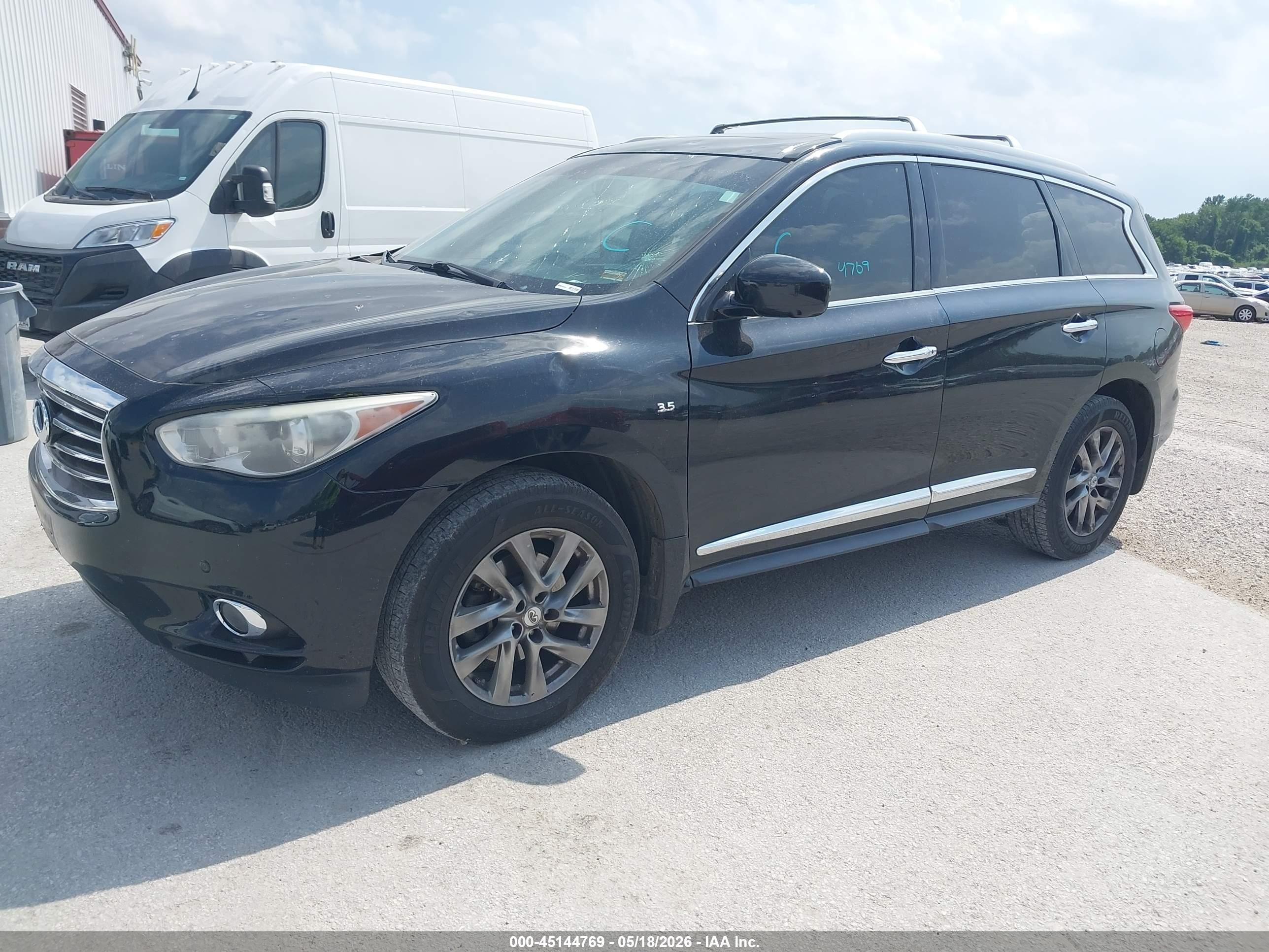 2014 Infiniti Qx60   Black vin: 5N1AL0MM8EC519257