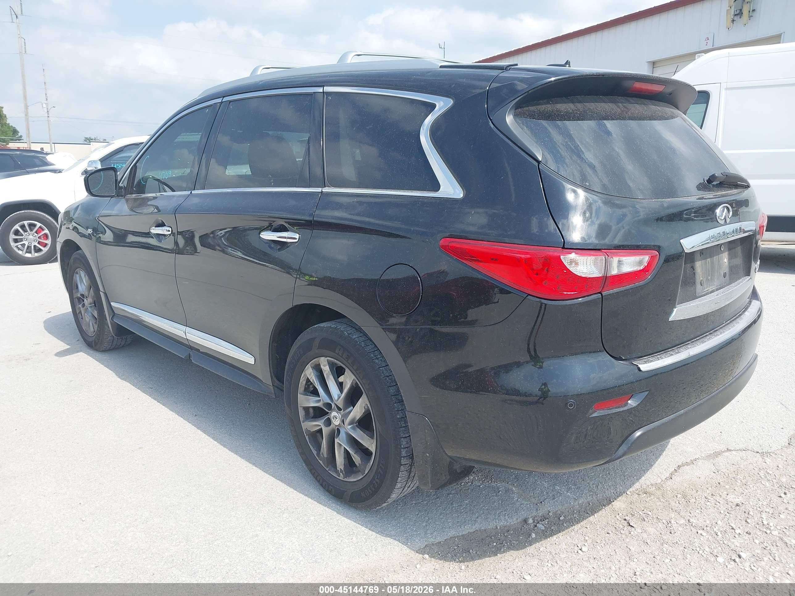 2014 Infiniti Qx60   Black vin: 5N1AL0MM8EC519257