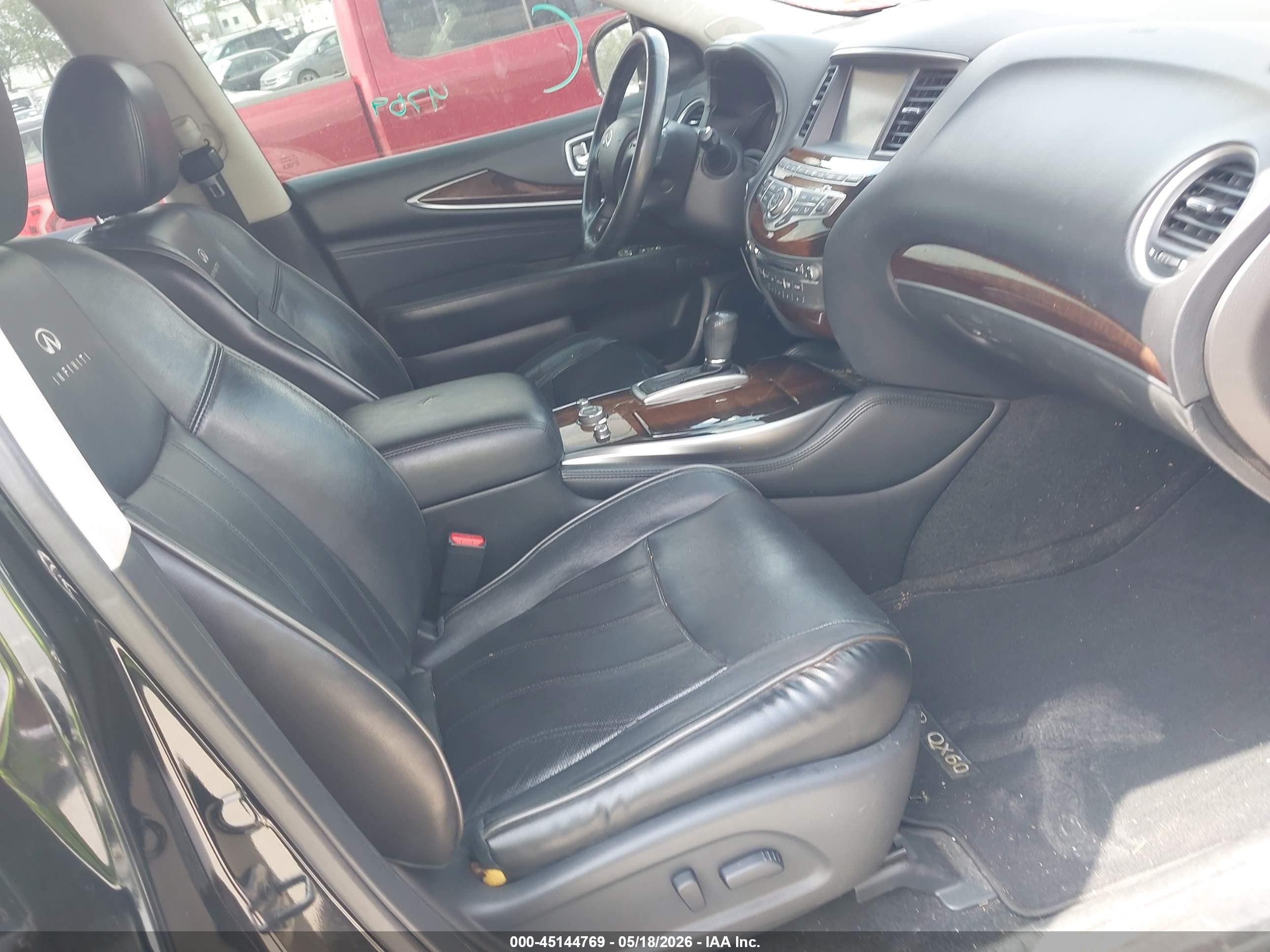 2014 Infiniti Qx60   Black vin: 5N1AL0MM8EC519257