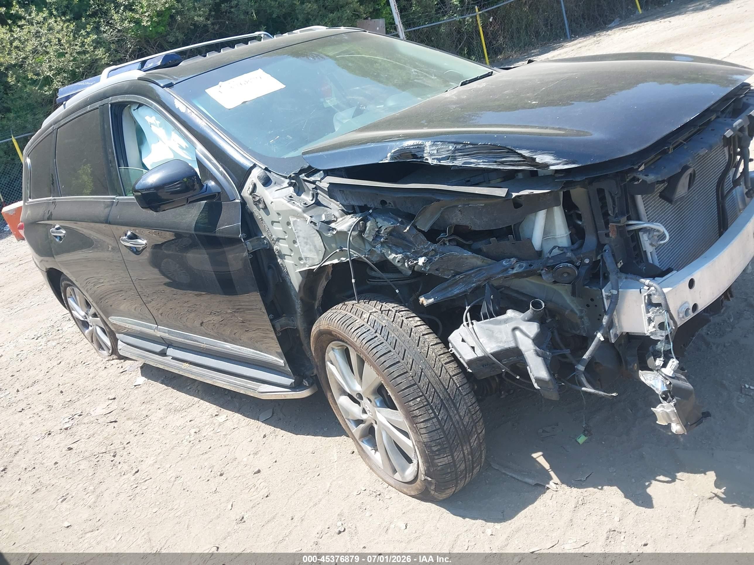 2014 Infiniti Qx60   Black vin: 5N1AL0MM8EC523843