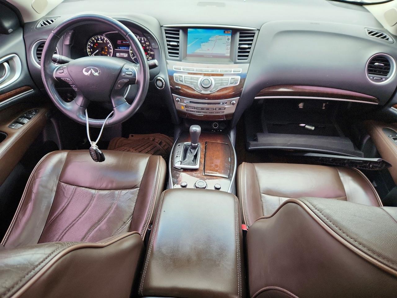 2014 Infiniti Qx60 Base White vin: 5N1AL0MM8EC525138