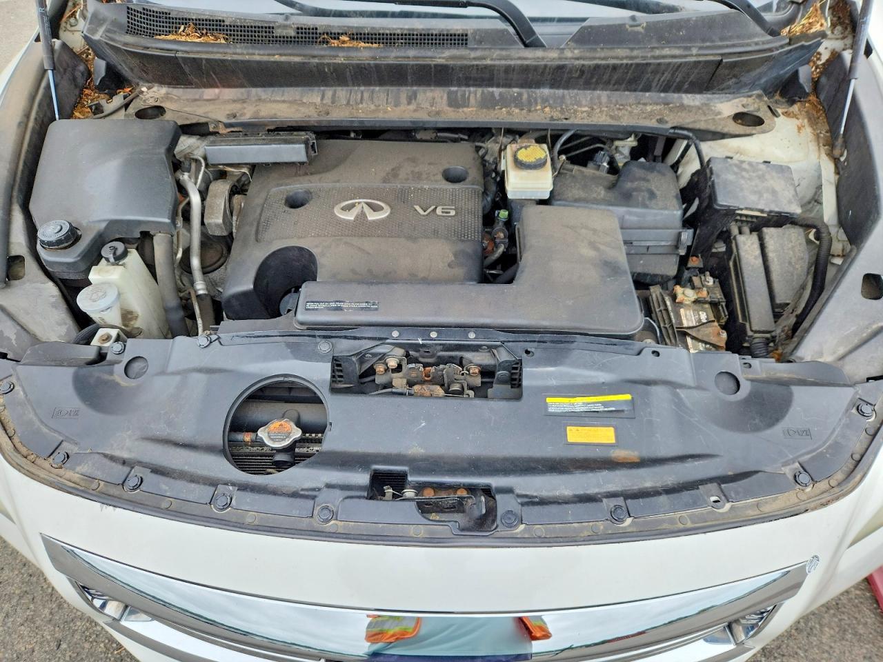 2014 Infiniti Qx60 Base White vin: 5N1AL0MM8EC525138