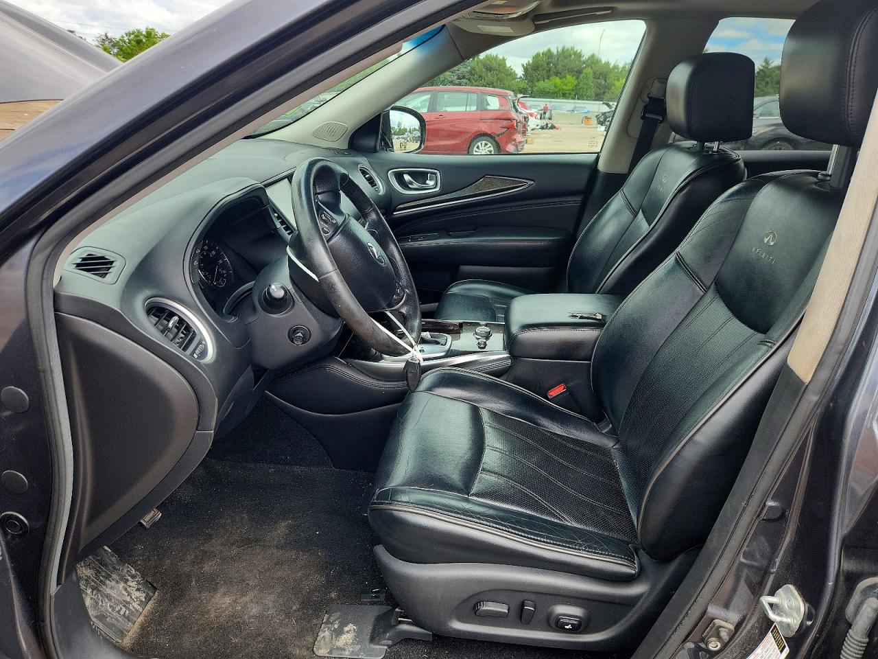 2014 Infiniti Qx60 Base Charcoal vin: 5N1AL0MM8EC525253