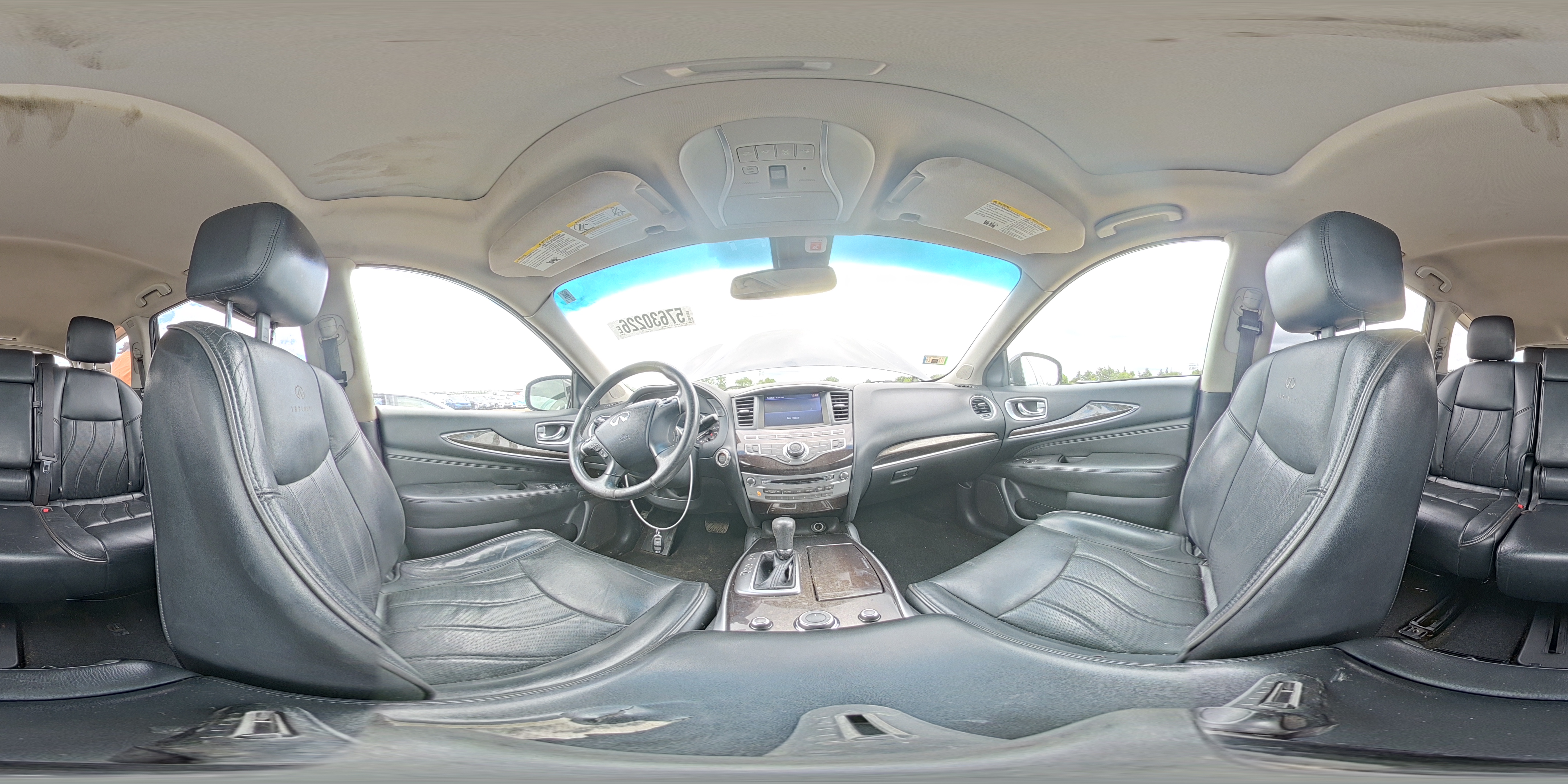 2014 Infiniti Qx60 Base Charcoal vin: 5N1AL0MM8EC525253