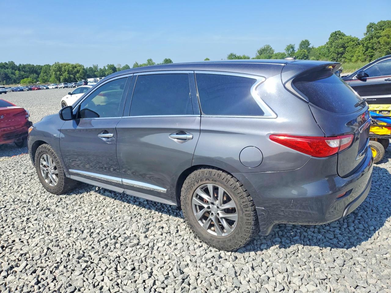 2014 Infiniti Qx60 Base Серый vin: 5N1AL0MM8EC527567