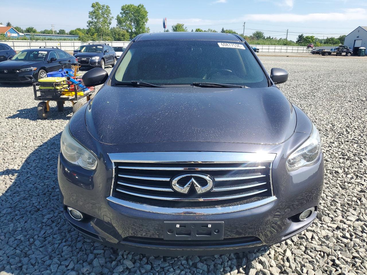 2014 Infiniti Qx60 Base Серый vin: 5N1AL0MM8EC527567
