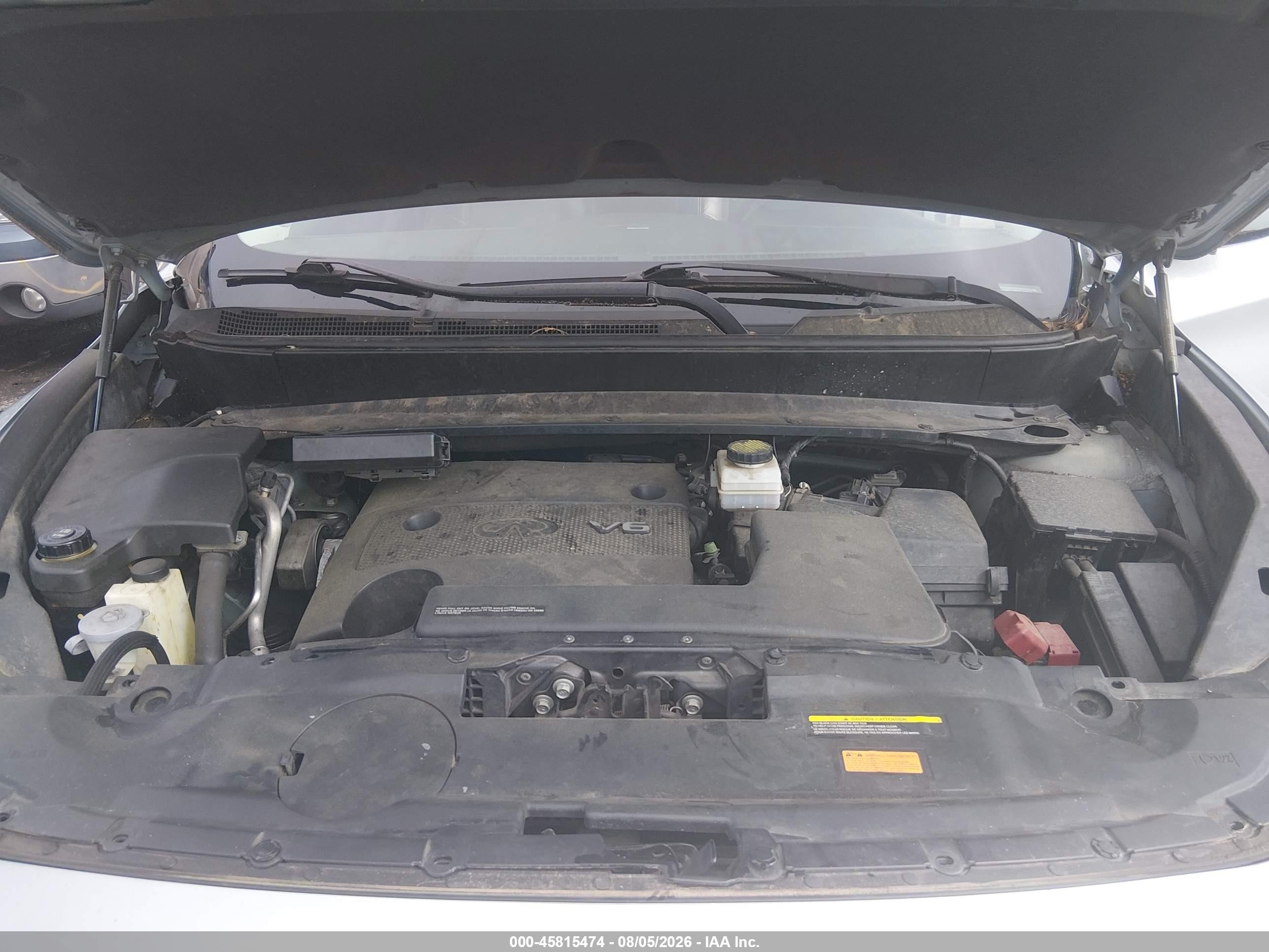 2014 Infiniti Qx60   Silver vin: 5N1AL0MM8EC528220