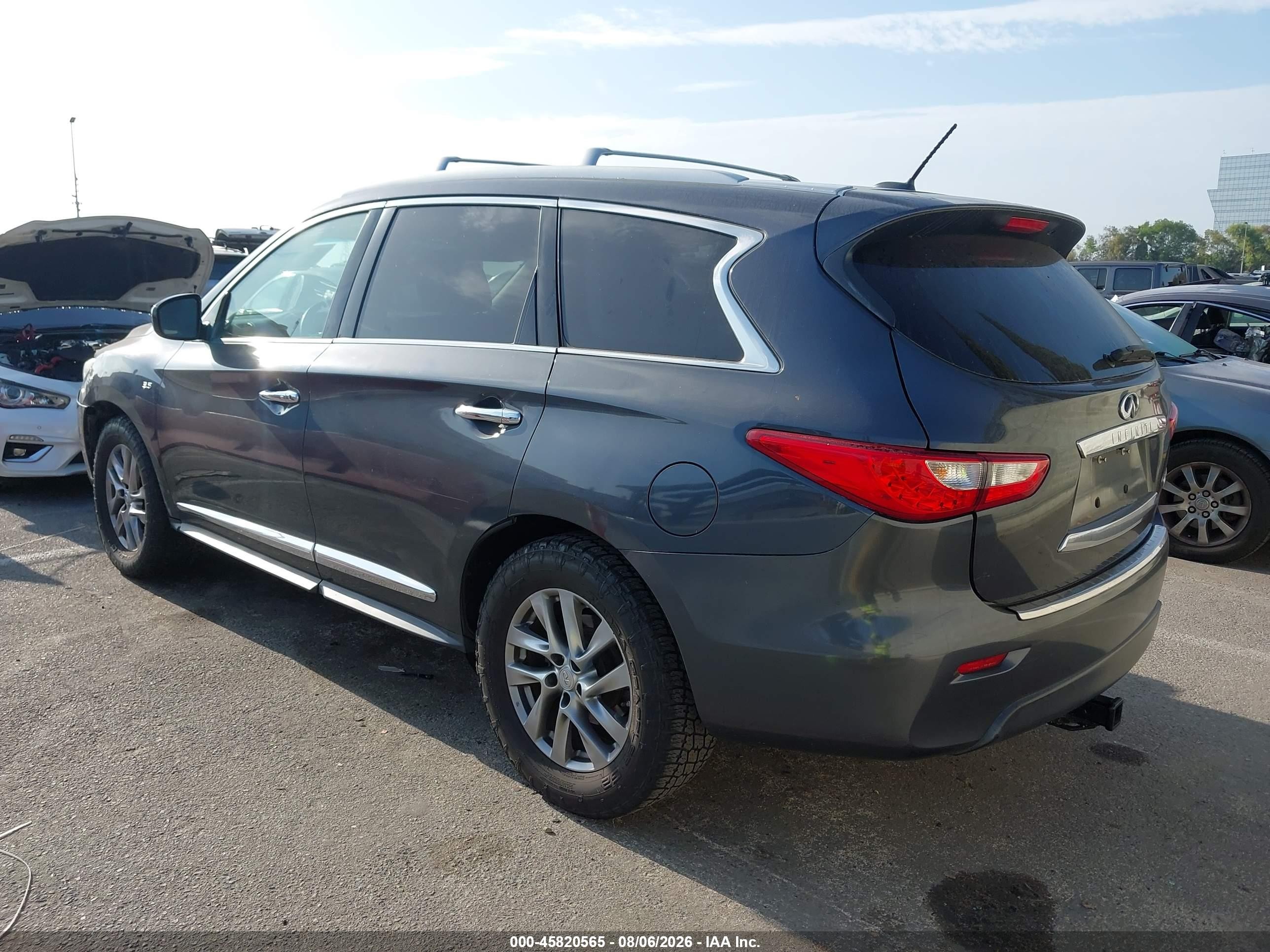 2014 Infiniti Qx60   Серый vin: 5N1AL0MM8EC531070