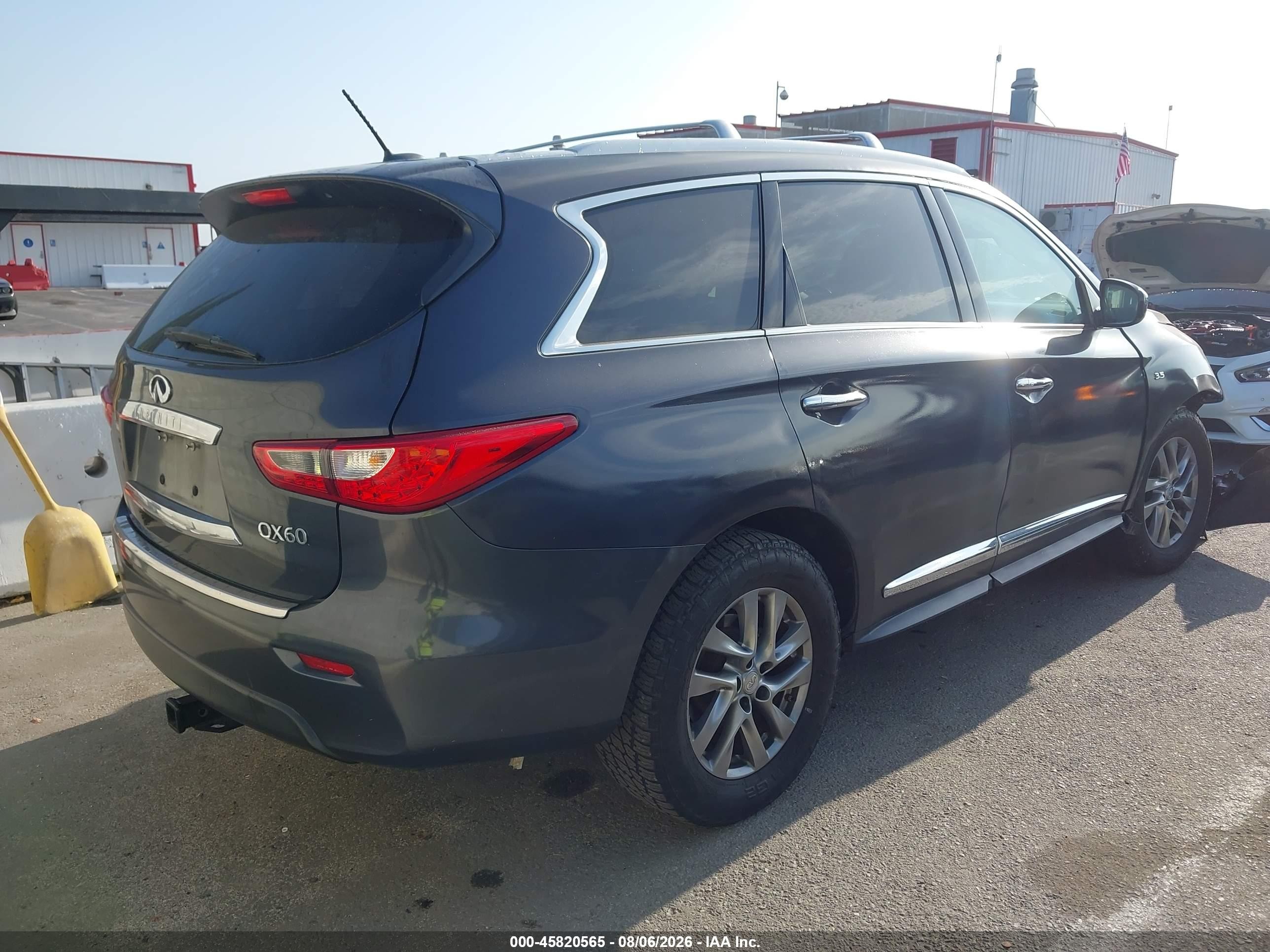 2014 Infiniti Qx60   Серый vin: 5N1AL0MM8EC531070