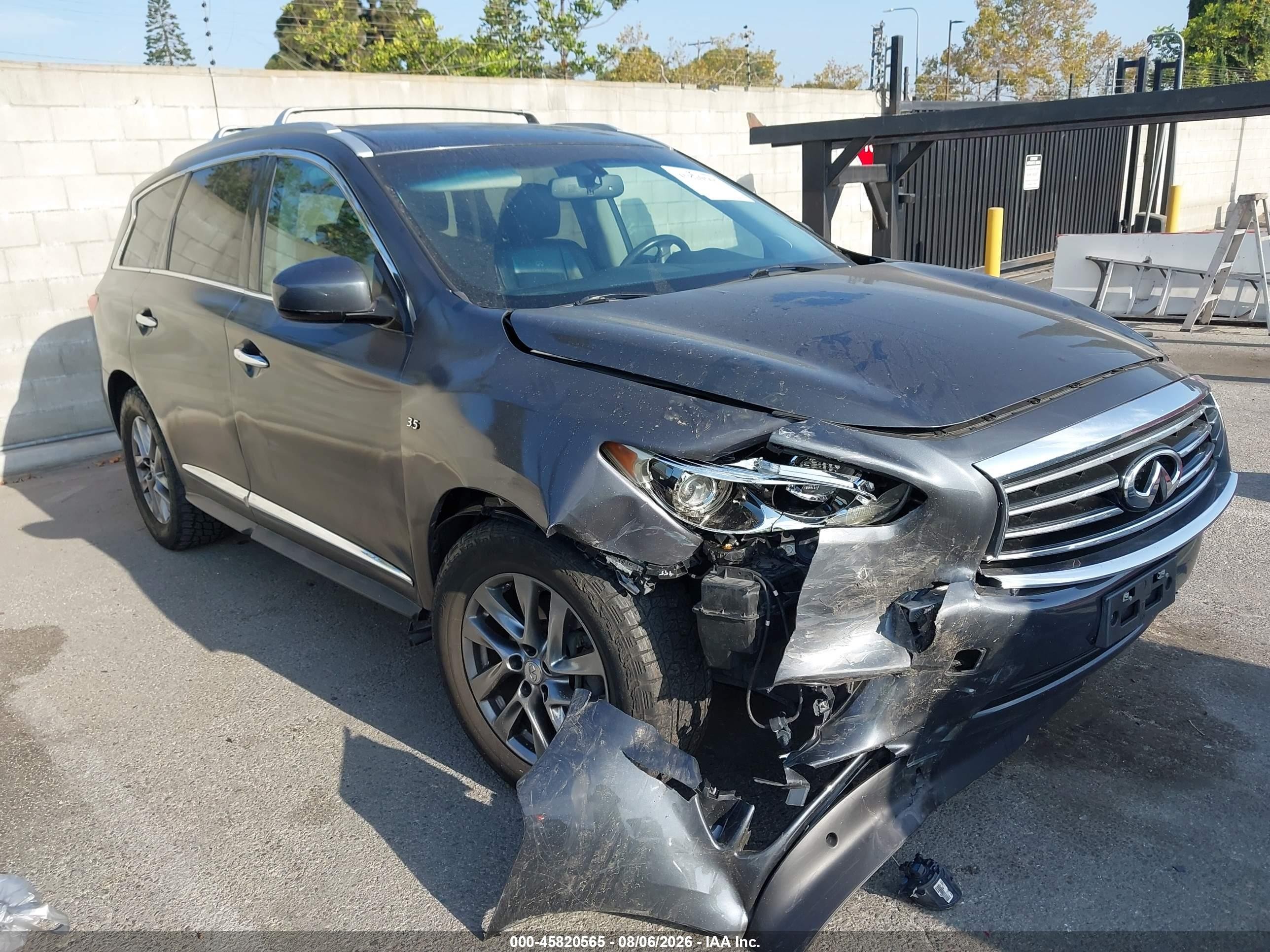 2014 Infiniti Qx60   Серый vin: 5N1AL0MM8EC531070