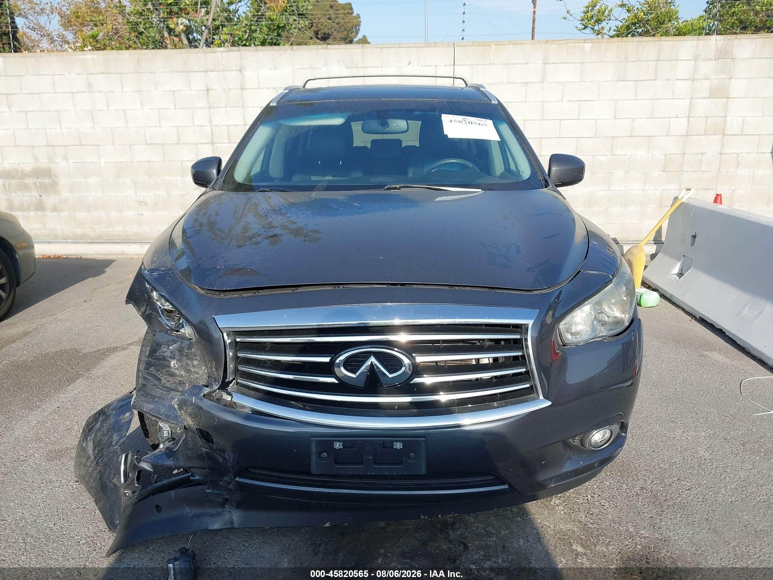 2014 Infiniti Qx60   Серый vin: 5N1AL0MM8EC531070