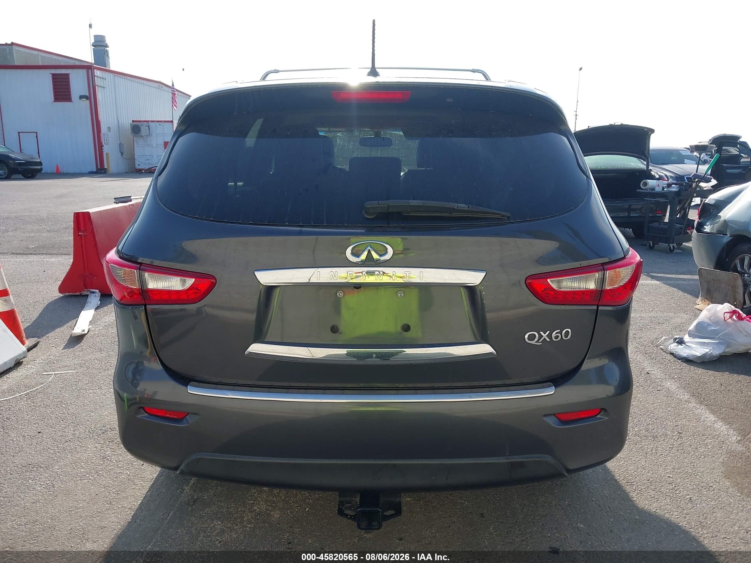 2014 Infiniti Qx60   Серый vin: 5N1AL0MM8EC531070