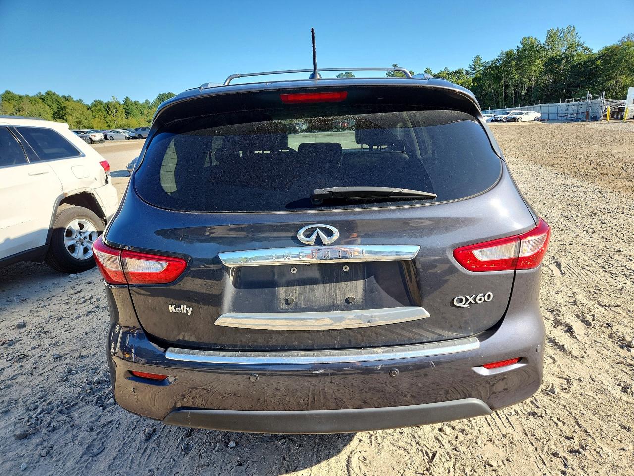 2014 Infiniti Qx60 Base Gray vin: 5N1AL0MM8EC531473