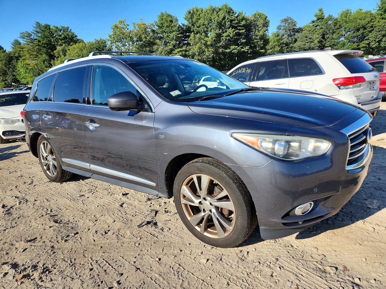 2014 Infiniti Qx60 Base Gray vin: 5N1AL0MM8EC531473