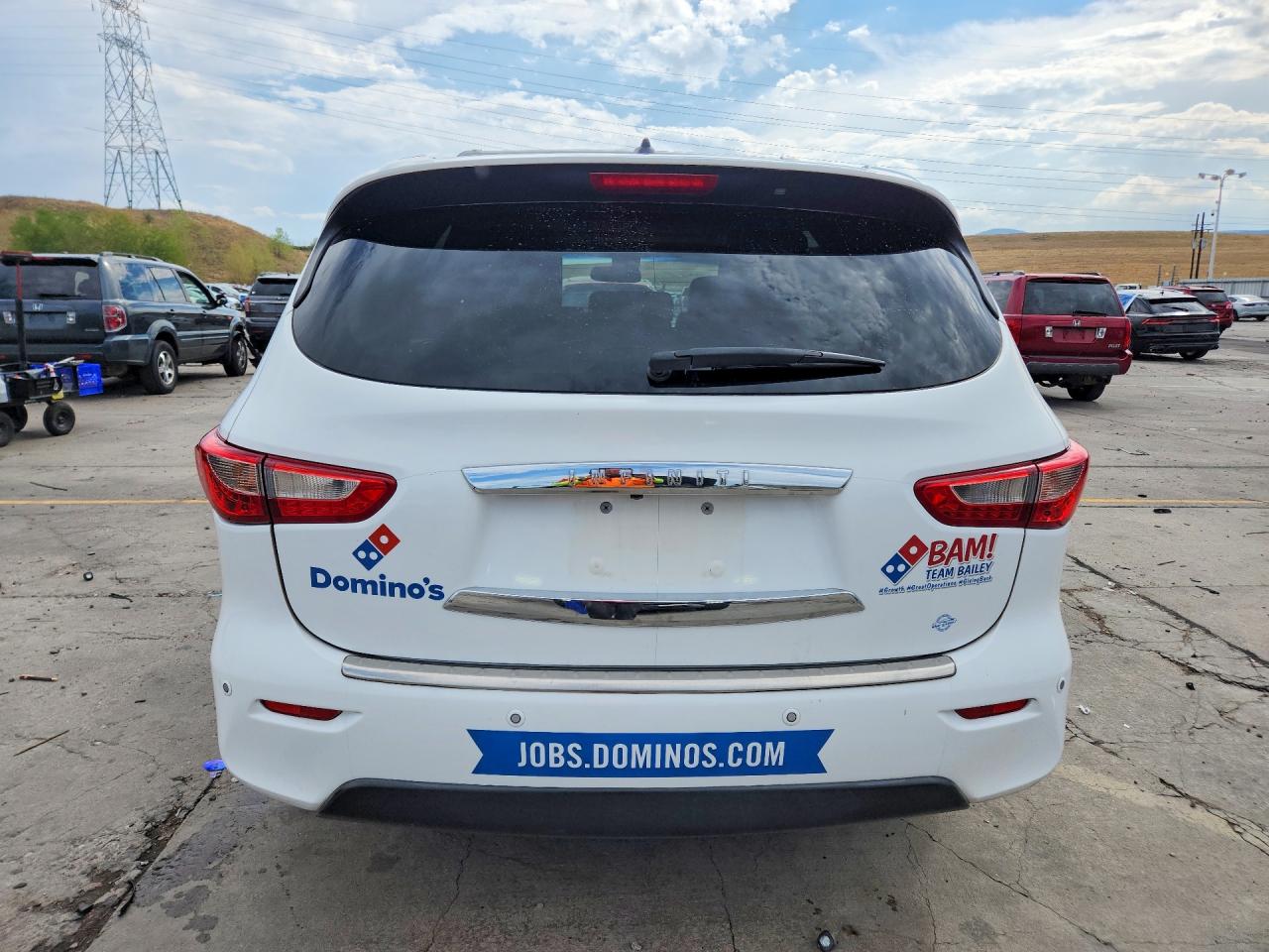 2014 Infiniti Qx60 Base Белый vin: 5N1AL0MM8EC546040