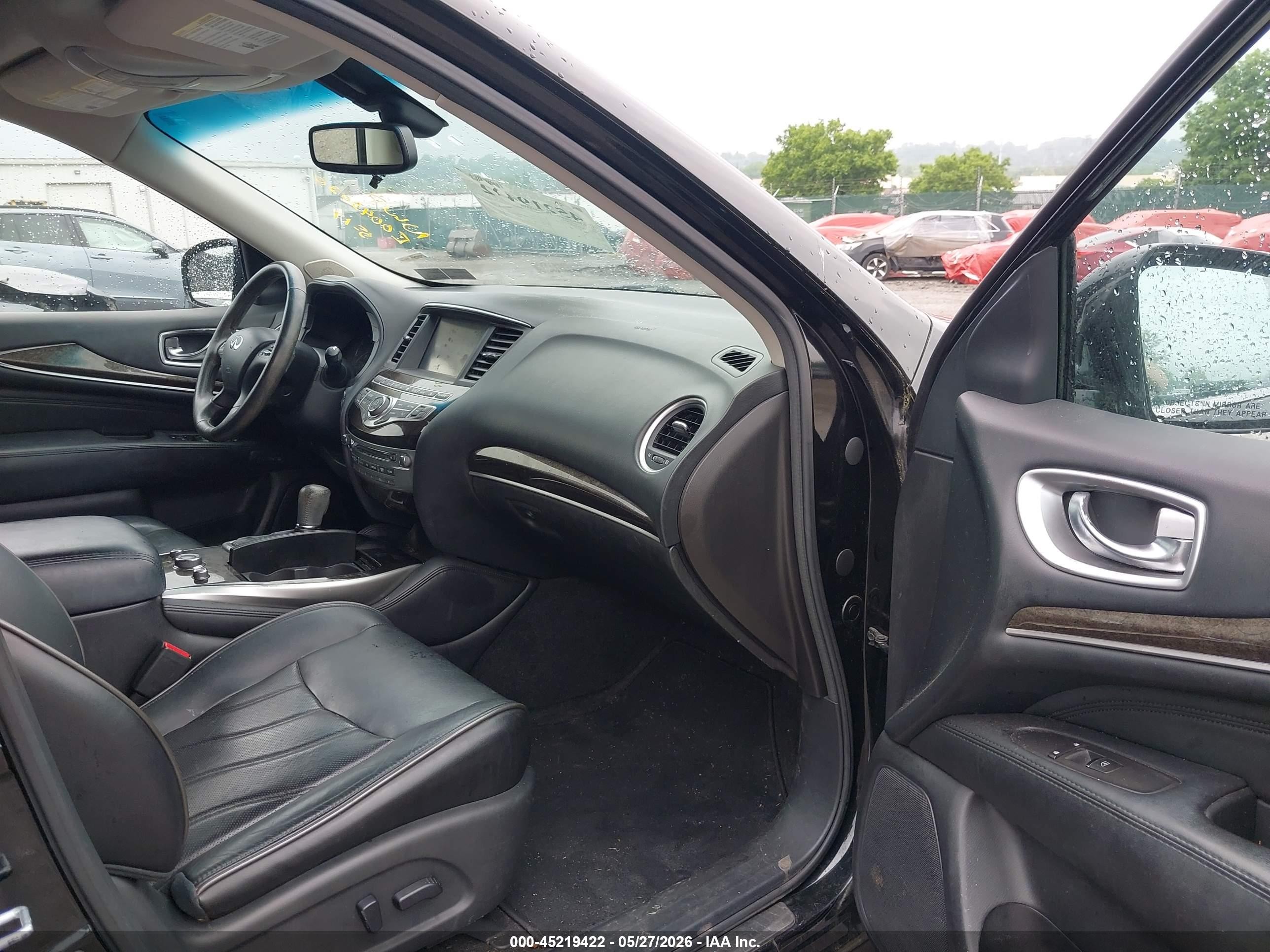 2014 Infiniti Qx60 Black vin: 5N1AL0MM8EC553876