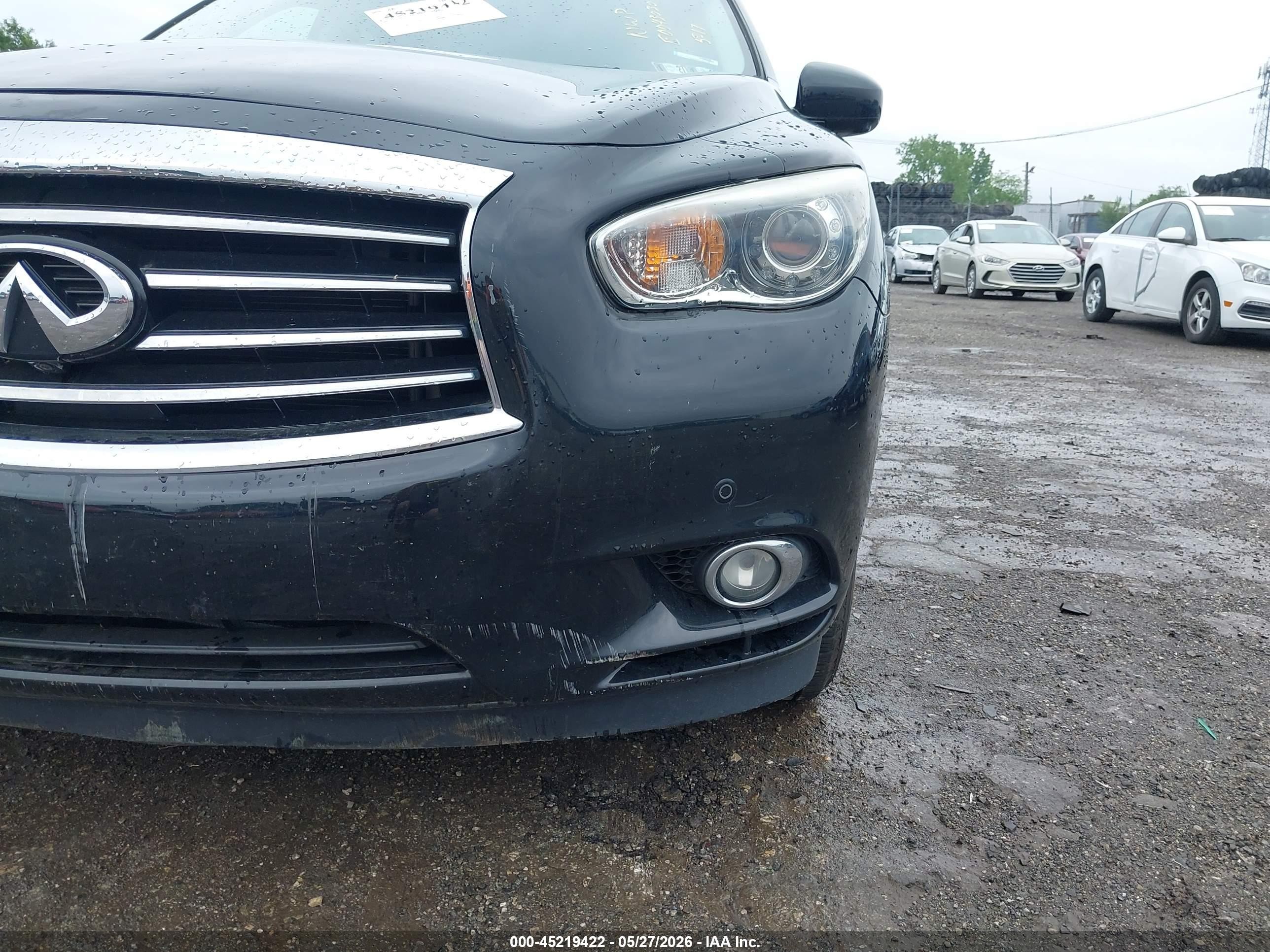 2014 Infiniti Qx60 Black vin: 5N1AL0MM8EC553876