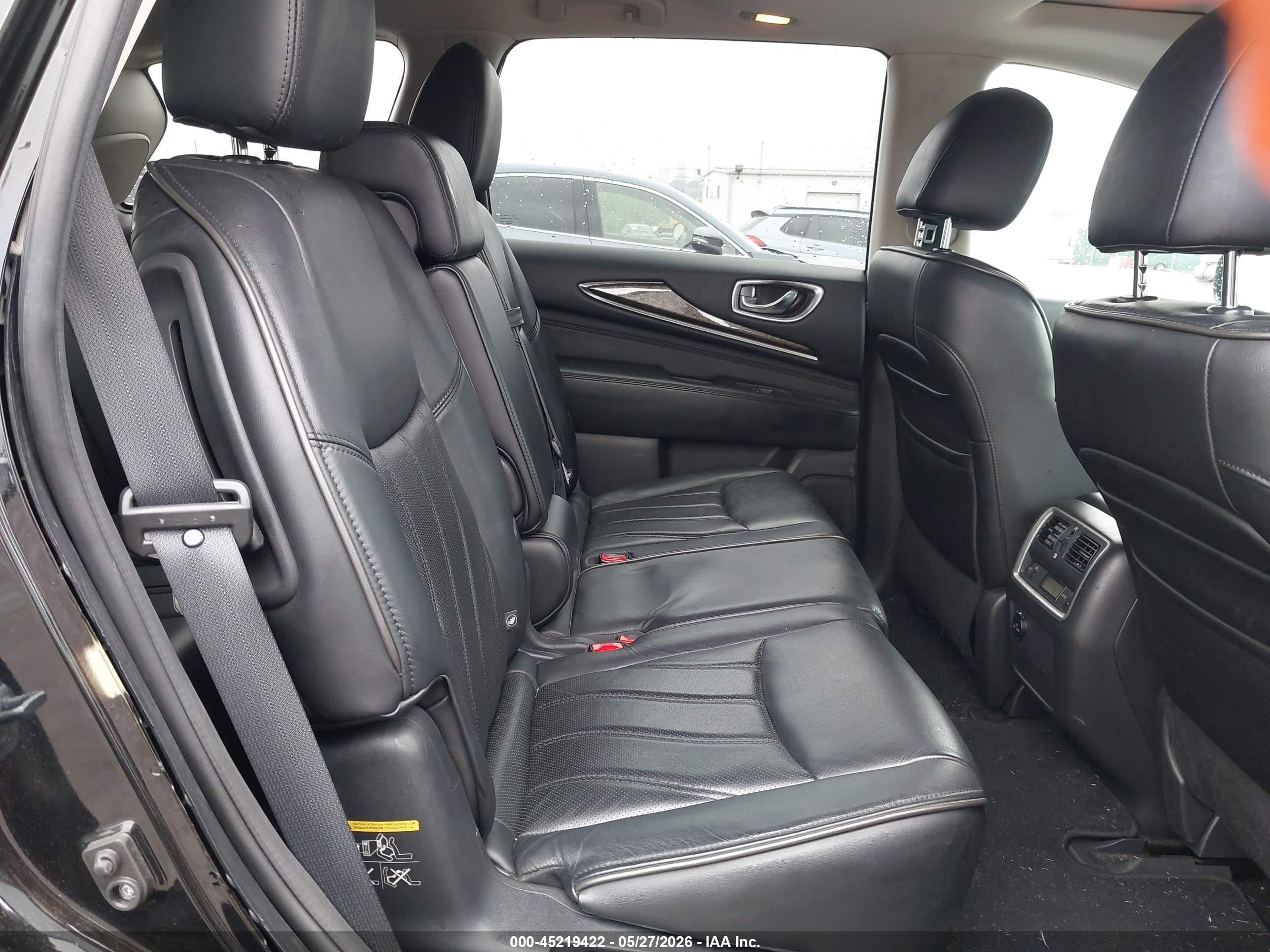 2014 Infiniti Qx60 Black vin: 5N1AL0MM8EC553876