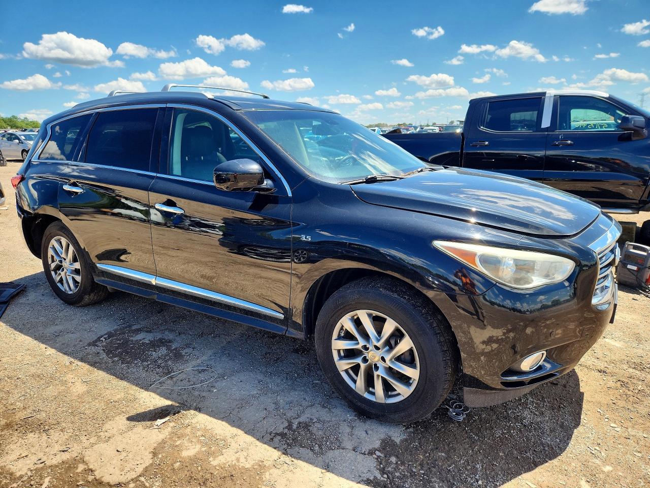 2014 Infiniti Qx60 Base Black vin: 5N1AL0MM8EC554705