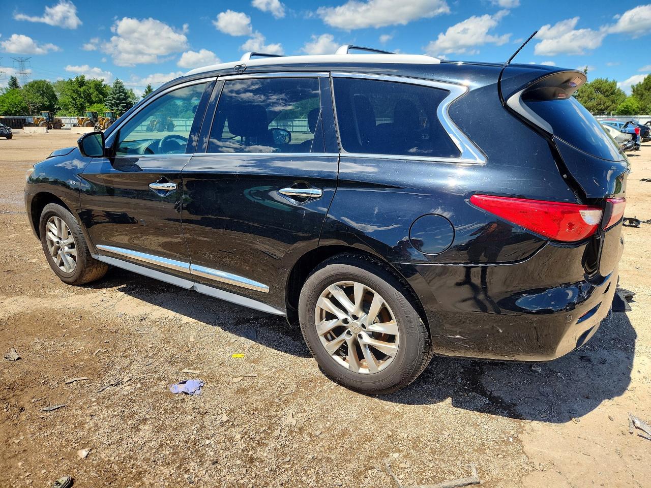 2014 Infiniti Qx60 Base Black vin: 5N1AL0MM8EC554705