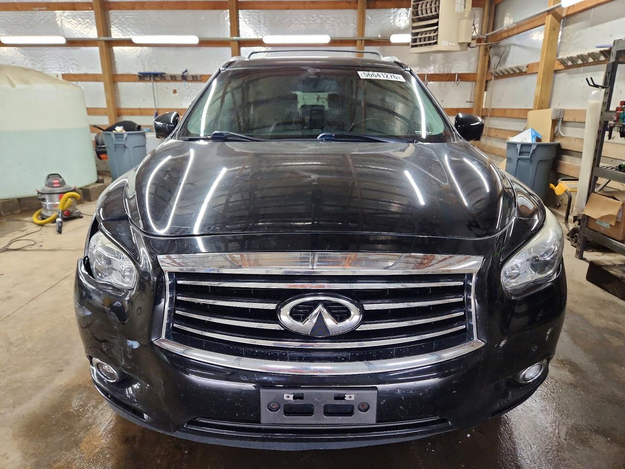 2015 Infiniti Qx60 Base Black vin: 5N1AL0MM8FC504310